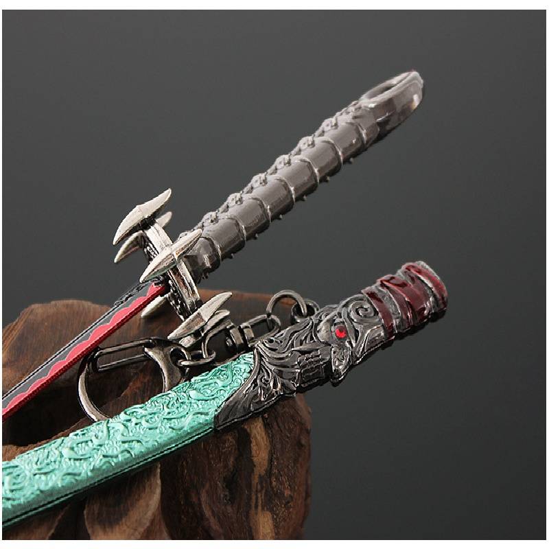 Muramasa Sword - 8.66inch Game Replica Weapon, Cool Metal Model Keychain  Ornaments For Car, Office, Home Decoration